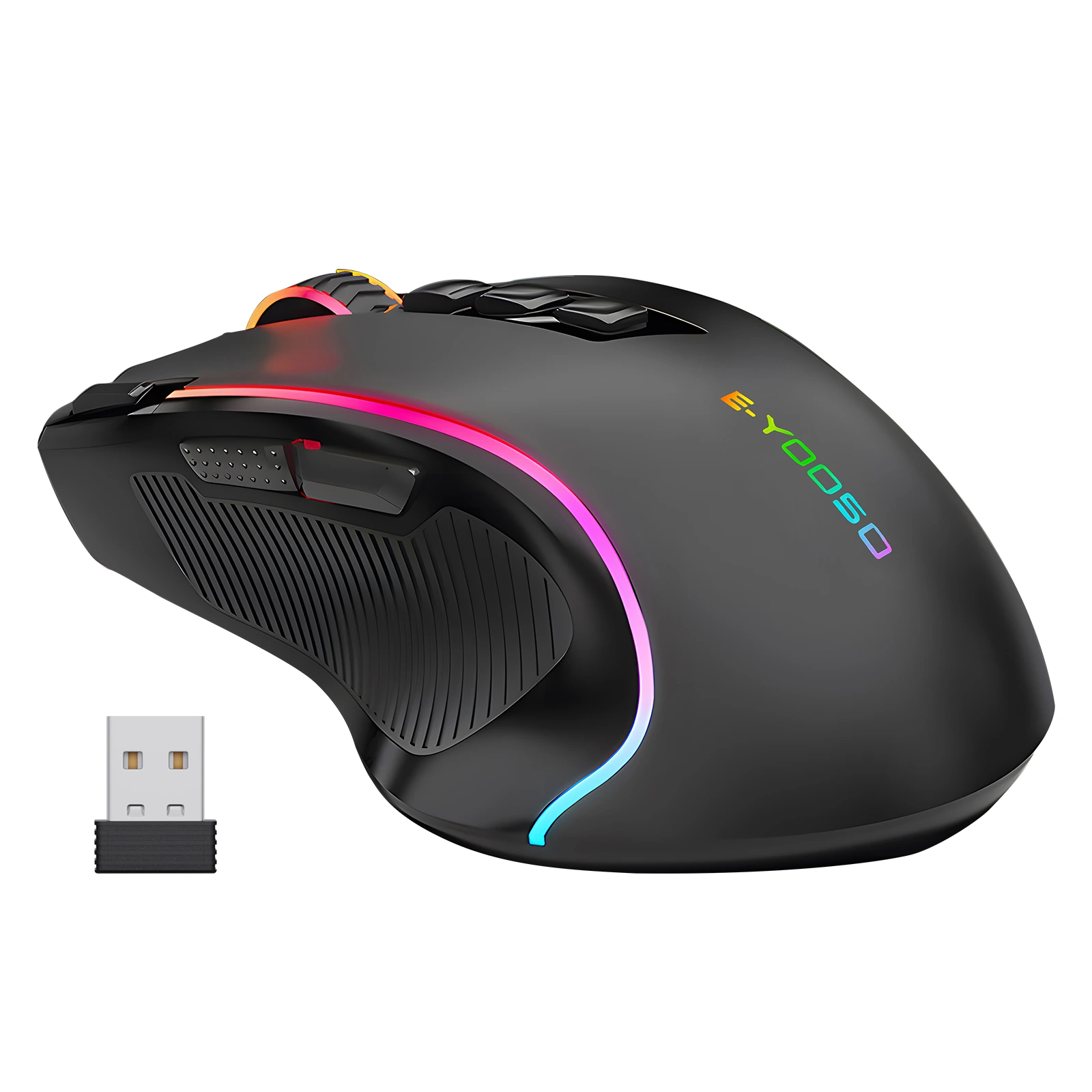 Þráðlaus spilamús RGB 9 Forritanlegir hnappar